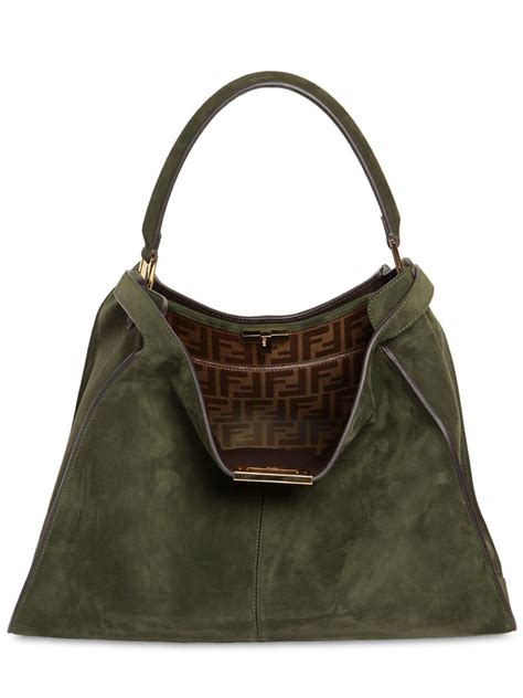 fendi suede bag